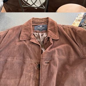 newport harbor Trailered XL Jack Coat Leather Brown